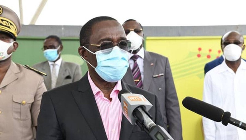 Le ministre de la Sante et de l’Hygiène Publique, Aka Aouélé