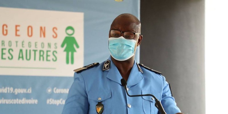 Charlemagne Bleu, porte-parole de la police. (DR)