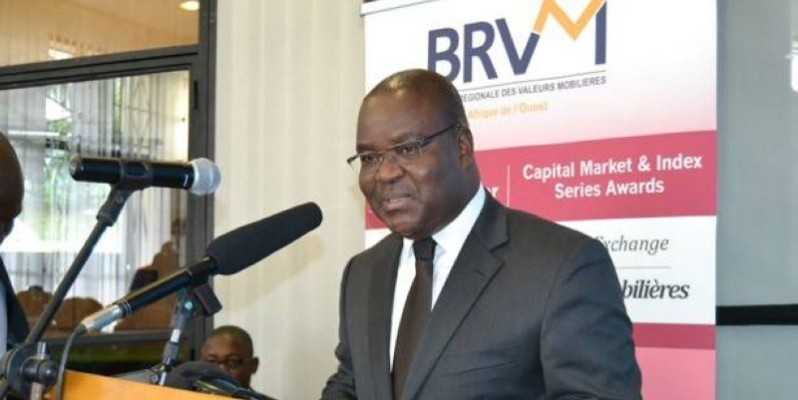 Edoh kossi Amenounve, directeur général de la BRVM. (DR)