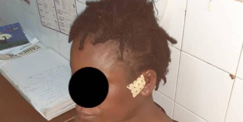 La victime présentait une blessure à l'oreille. (Dgpn)