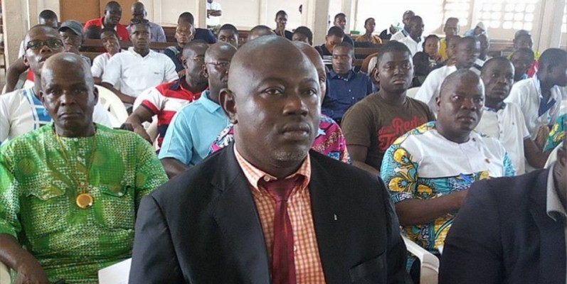 Coulibaly Souleymane, président de l'Amicale des arbitres. (DR)