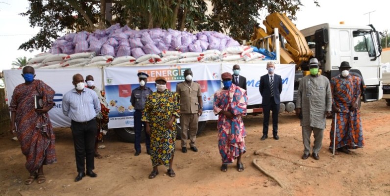 Les dons iront aux populations de Koffikro, Elokaté, Ivoire Fleur, Vitré1, Yakassé, Abokro, Brébgo et Sebia Yao. (DR)