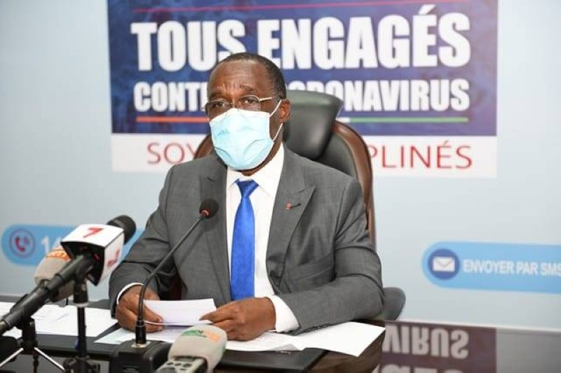 Aka Aouélé, ministre de la Santé et de l'Hygiène publique. (Dr)