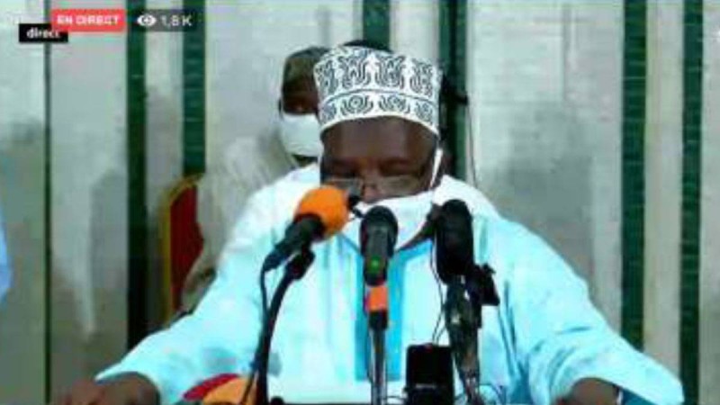 L'Imam Sekou Sylla, porte-parole