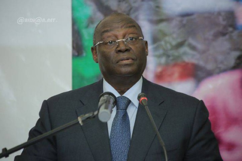 Tiémoko Meyliet Koné, gouverneur de la Bceao. 