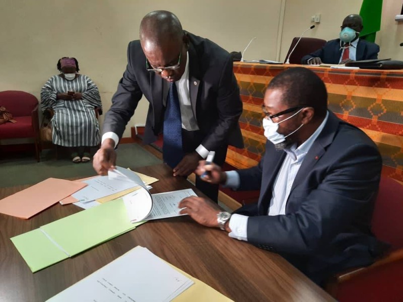 Moussa Diomandé Elias Farakhan, porte-parole de la plateforme unique des PME 