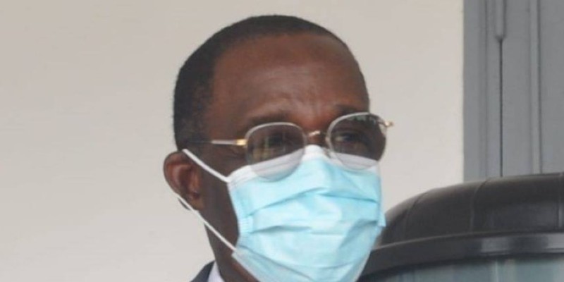 Aka Aouélé, ministre de la Santé et de l'Hygiène publique. (Dr)