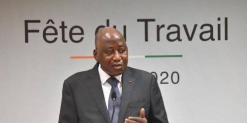 Amadou Gon Coulibaly exprime sa reconnaissance aux employeurs pour leur appui à l'Etat. (Dr)