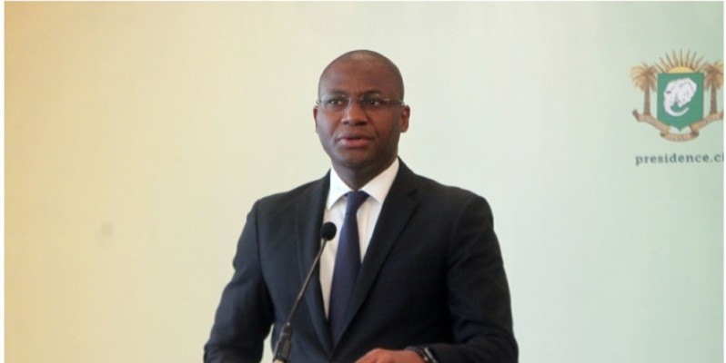 Sidi Tiémoko Touré, ministre de la Communication et des Médias. (DR)