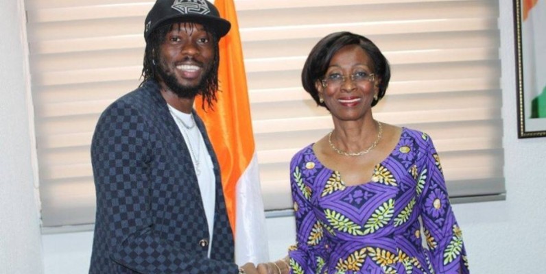 La ministre Bakayoko-Ly Ramata, remercie le généreux donateur pour cette action de haute portée sociale. (DR)