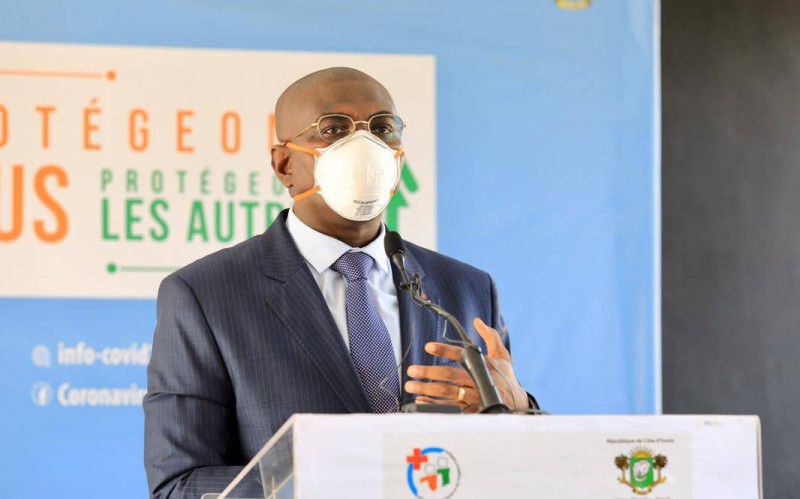 Le ministre Félix Anoblé (DR)