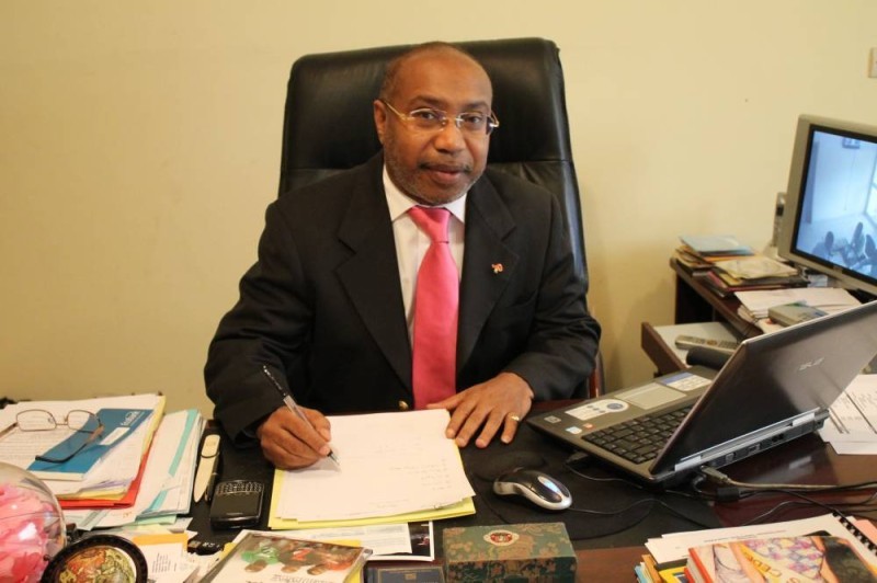 Victor Yapobi, président de l’Association des promoteurs de spectacle de Côte d’Ivoire (Aprosci). (DR)