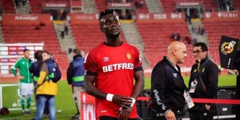Junior Lago, l’attaquant ivoirien de Real Majorque. (DR)