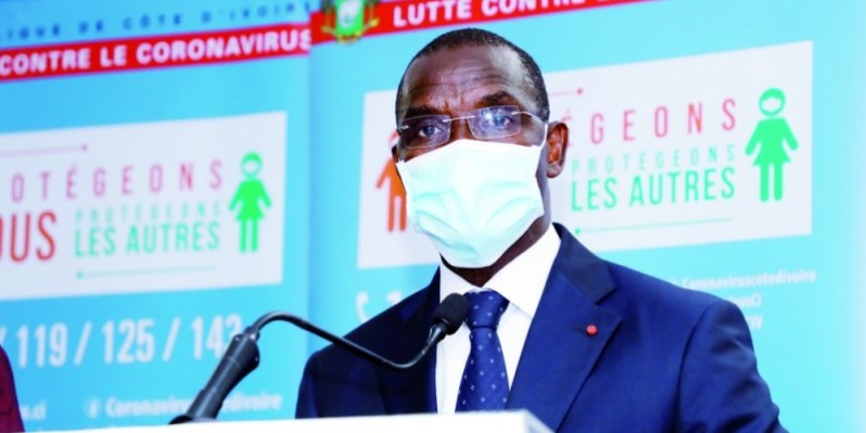 Le ministre de la Sécurité et de la Protection civile, Vagondo Diomandé. (Photo : Honoré Bosson)
