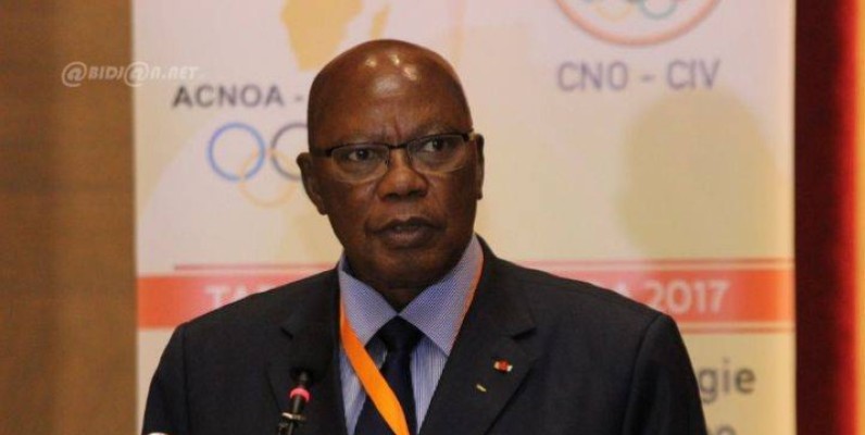 Lassana Palenfo, président du comité olympique de côte d'ivoire. (DR)