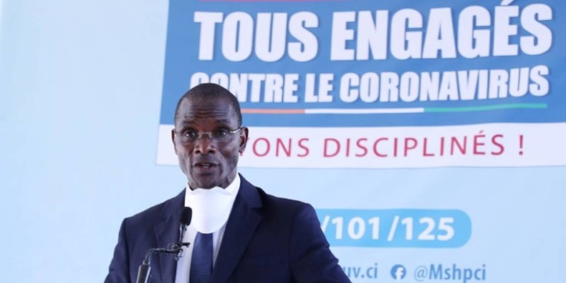 Vagondo Diomandé, ministre de la Sécurité et de la Protection civile. (Photo: Dr)