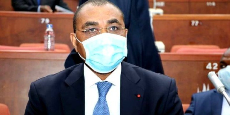 Adama COULIBALY, ministre de l'économie et des finances. (Dr)
