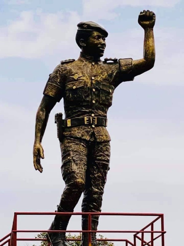 La statue corrigée de Thomas Sankara(DR)