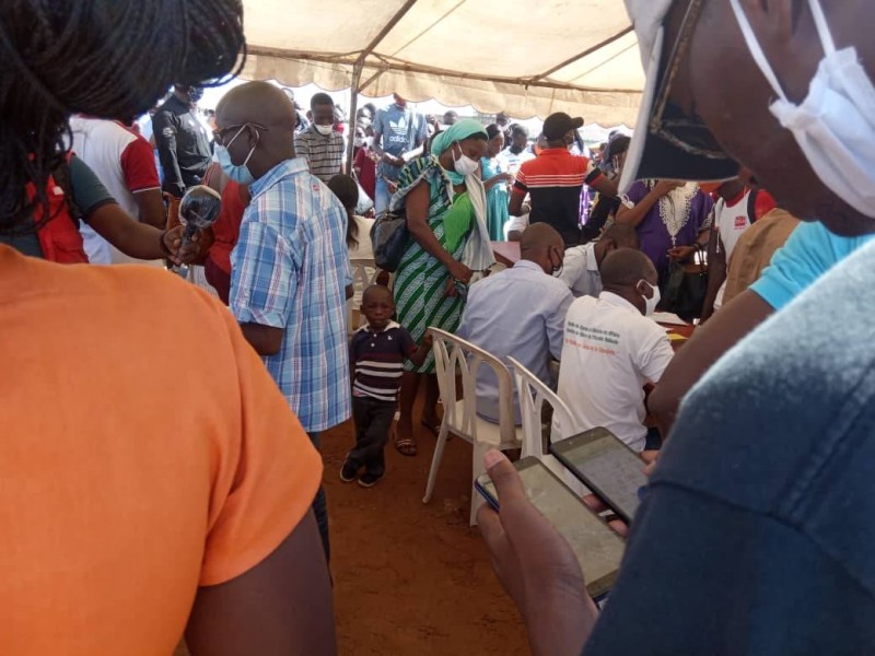 Place Ficgayo, Yopougon, Abidjan 19 mai 2020 (Ph: Poro Dagnogo Fraternité Matin)
