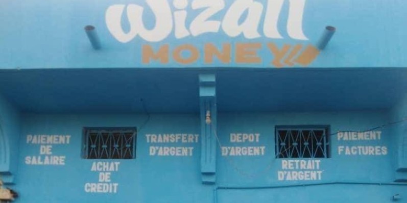 Une vue d'une agence Wizwall money. (DR)