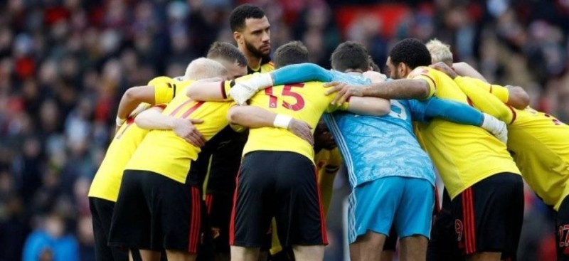 Les joueurs de Watford ont malgré tout gardé la forme (DR)