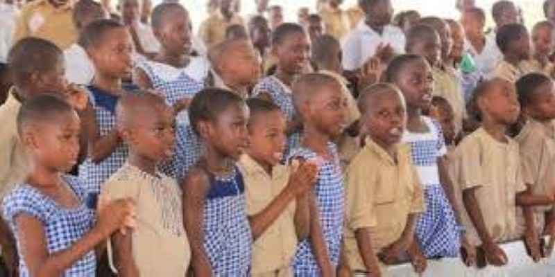 Une vue des élèves du primaire. (DR)