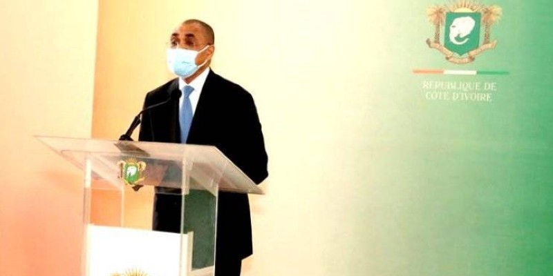 Adama Coulibaly, ministre de l'économie et des finances. (DR)