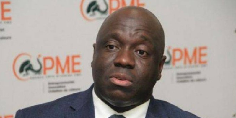 Saliou Bamba, Directeur général de l’Agence Côte d’Ivoire Pme. (Dr)