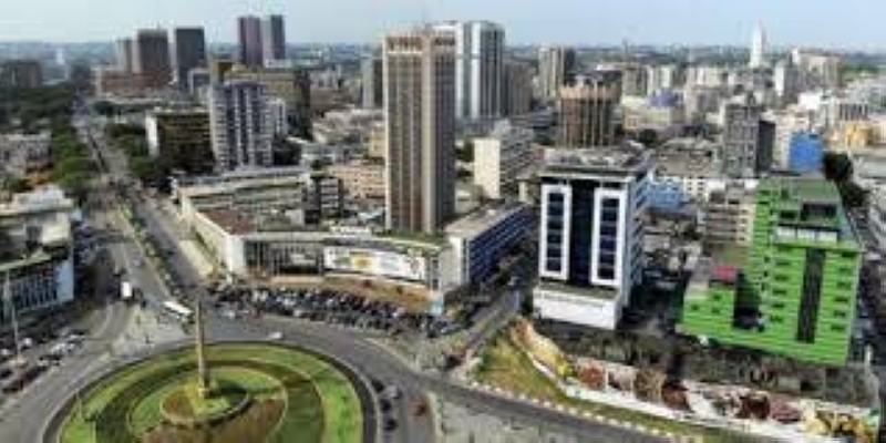 La ville d'Abidjan reste isolée de l'interieur du pays. (DR)