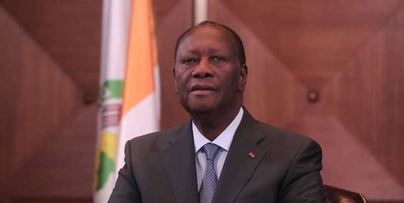 Le président Alassane Ouattara
