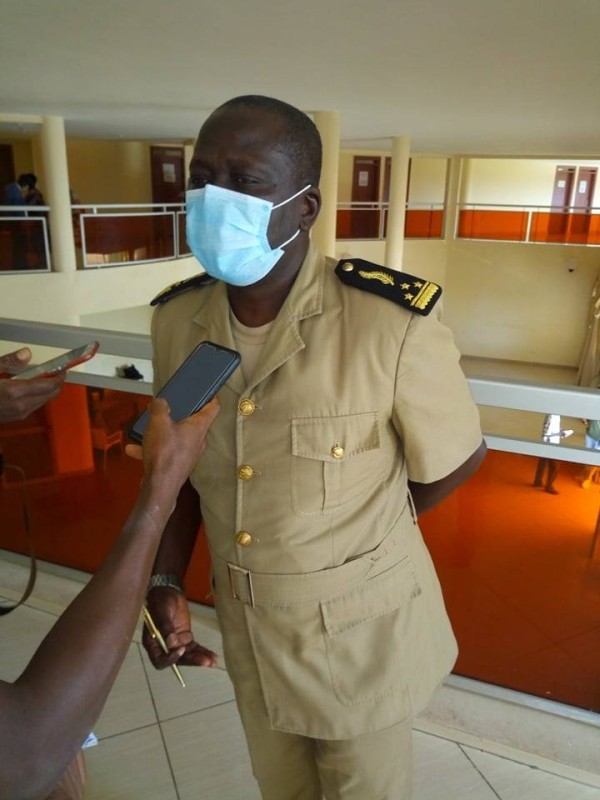 le préfet Sihindou Coulibaly appelle au respect des mesures barrières (DR)