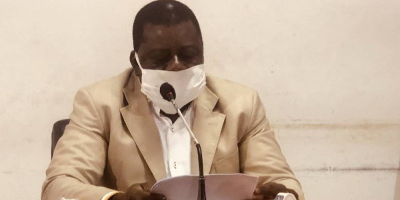 Diaby Issiaka, président du collectif des victimes de Côte d’Ivoire. (DR)