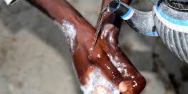 Le lavage des mains. (DR)
