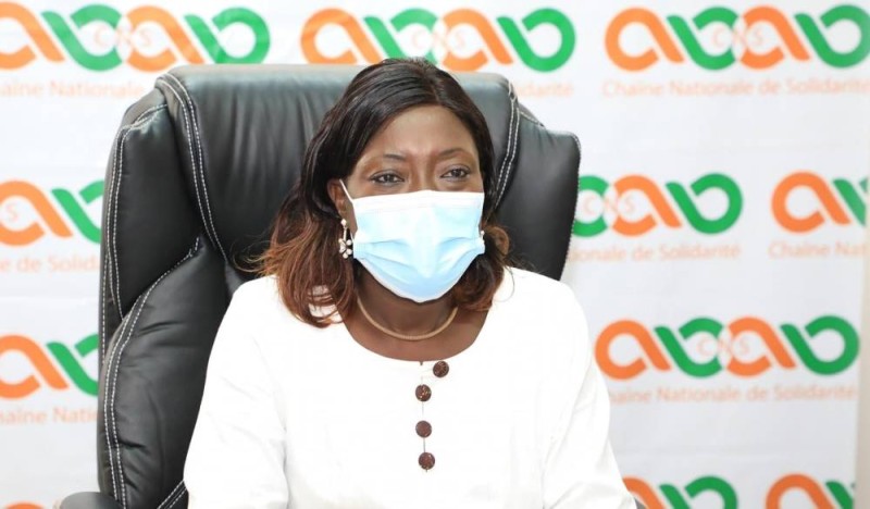 Professeur Mariatou Koné,ministre ivoirienne de la Solidarité, de la Cohésion Sociale et de la Lutte contre la Pauvreté.