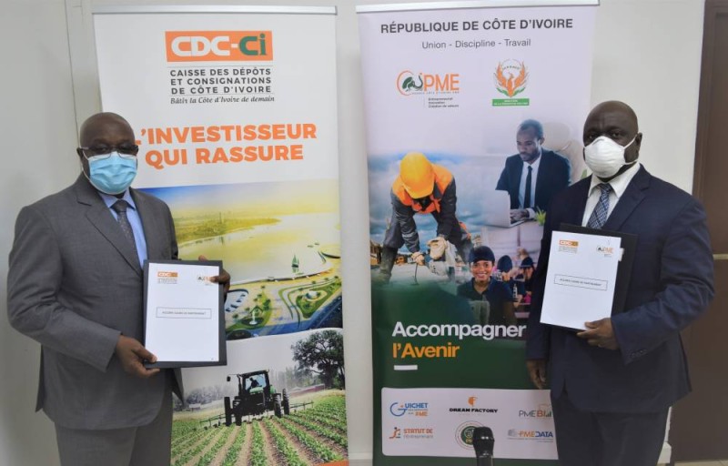 L'Agence Côte d'Ivoire Pme et la CDC-CI veulent mettre en œuvre des programmes communs d’accompagnement financier et non financier des PME.
