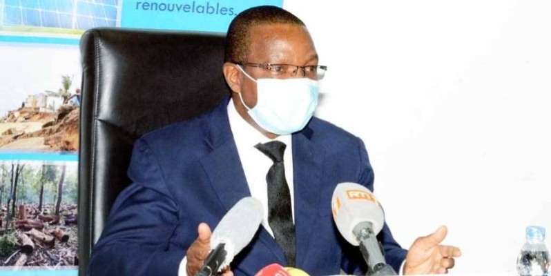 Le ministre de l’Environnement et du Développement durable, Joseph Séka Séka. (DR)