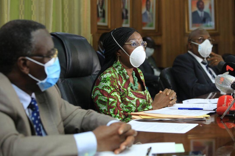 La ministre Kandia Camara