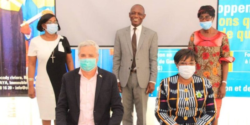 L’ambassadeur d’Israël, et l’ex ministre Euphrasie Kouassi Yao engagés pour le développement du capital humain. (Dr)