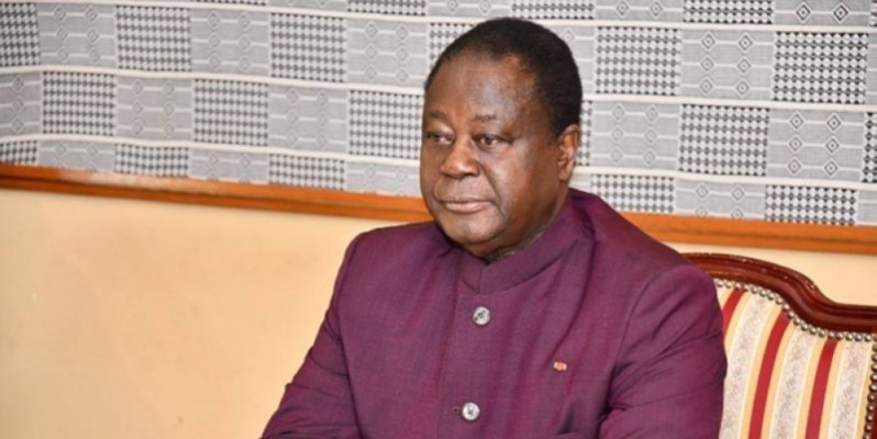 Henri Konan Bédié, président du PDCI-RDA.
