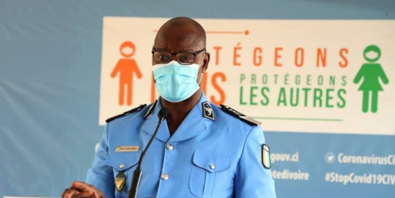 Le porte-parole de la police nationale, le Commissaire principal Bleu Charlemagne. (DR)