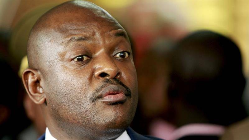 Le Président sortant Pierre Nkurunziza