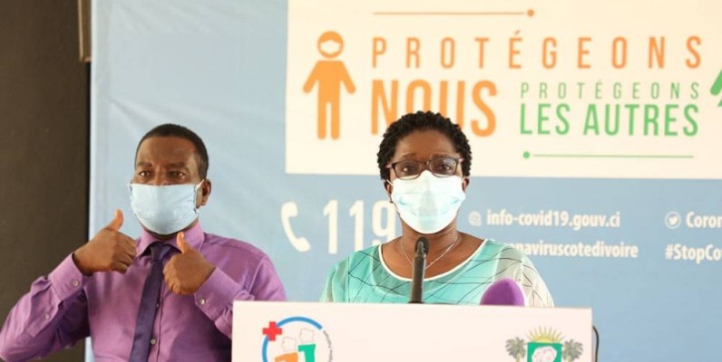 le conseiller technique du ministre de la Santé et de l’Hygiène publique, Dr Edith Kouassy. (Dr)