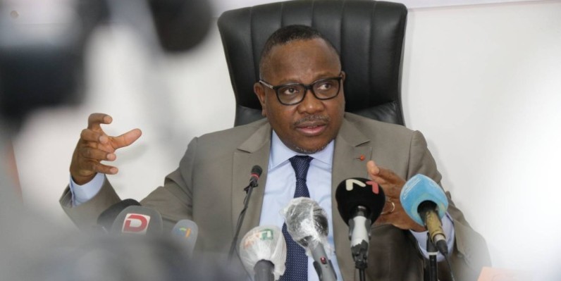 Ibrahime Coulibaly-Kuibiert, le président de la Cei, appelle les populations ivoiriennes à s'inscrire massivement sur la liste électorale. (DR)