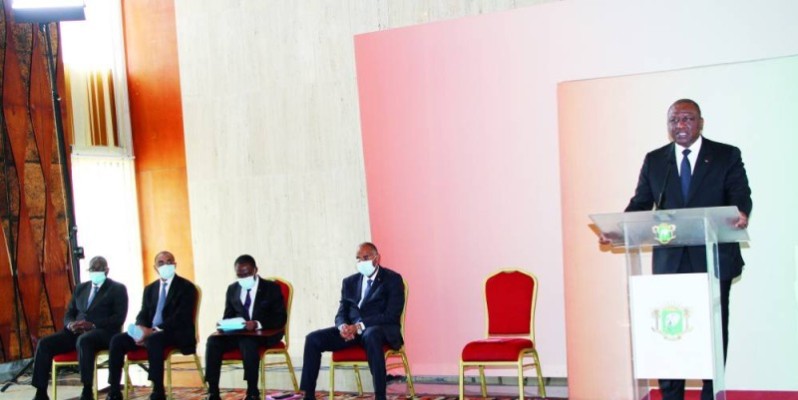 Hamed Bakayoko a réitéré l'appel du gouvernement au respect strict des mesures barrières. (DR)