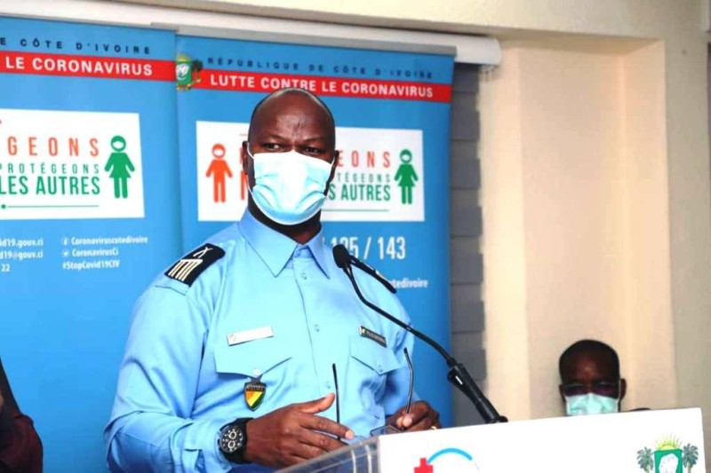 Bleu Charlemagne, porte-parole de la police nationale. (DR)