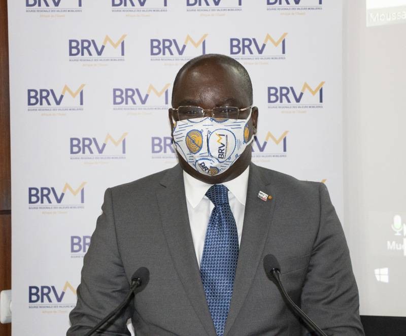 Edoh Kossi Amenounve, directeur général de la Brvm et du DC/BR, conférencier. (DR)