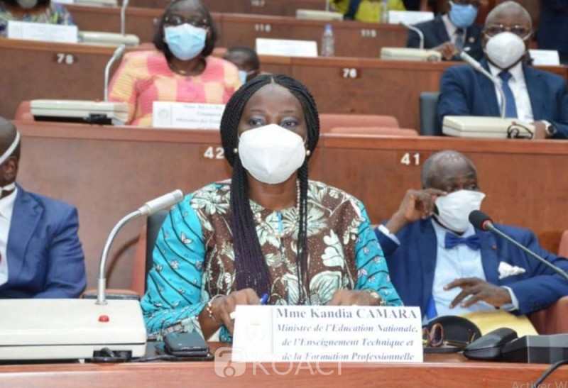 La ministre Kandia Camara. (Dr)
