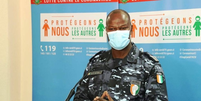 Bleu Charlemagne, porte-parole de la police nationale. (DR)