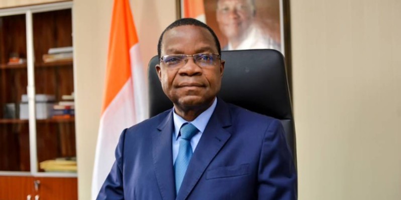 Le ministre de l’Environnement et du Développement durable, le Pr Joseph Séka Séka. (DR)
