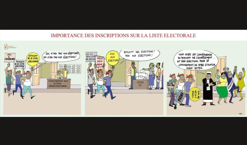 CIVIS Côte d'Ivoire sensibilise à l'importance inscription sur la liste électorale